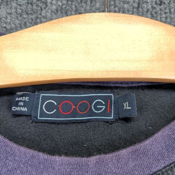 COOGI Australia Men's MCMLXIX T-Shirt Black XL Short Sleeve Embroidered Logo - Picture 10 of 14